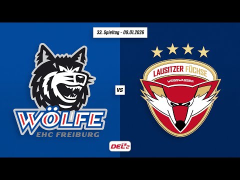 33. Spieltag DEL2 | EHC Freiburg vs. Lausitzer Füchse | Game Highlights