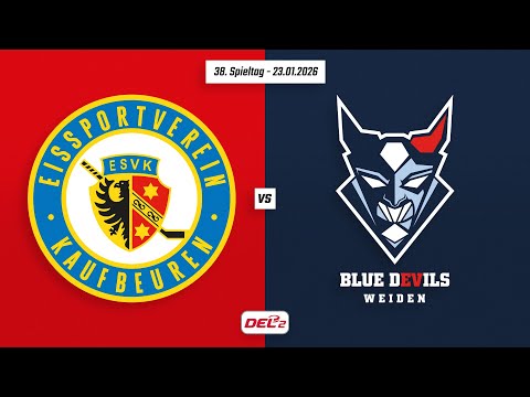38. Spieltag DEL2 | ESV Kaufbeuren vs. Blue Devils Weiden | Game Highlights