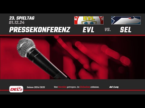 Pressekonferenz Spieltag 23: EV Landshut vs. Selber Wölfe