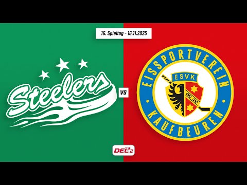 16. Spieltag DEL2 | Bietigheim Steelers vs. ESV Kaufbeuren | Game Highlights