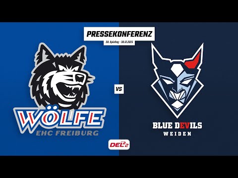 Pressekonferenz 30. Spieltag | EHC Freiburg - Blue Devils Weiden
