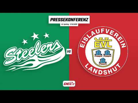 Pressekonferenz 49. Spieltag | Bietigheim Steelers - EV Landshut