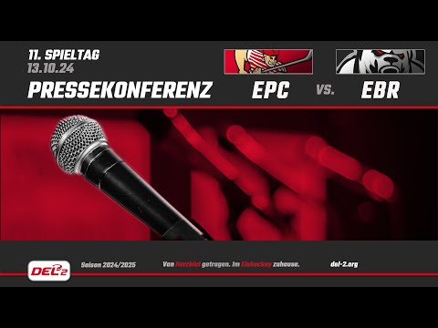 Pressekonferenz Spieltag 11: Eispiraten Crimmitschau vs. Eisbären Regensburg