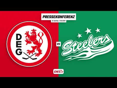 Pressekonferenz 50. Spieltag | Düsseldorfer EG - Bietigheim Steelers