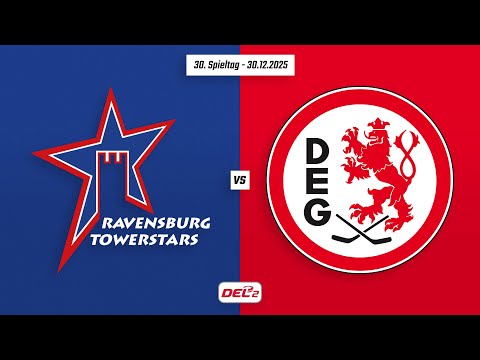 30. Spieltag DEL2 | Ravensburg Towerstars vs. Düsseldorfer EG | Game Highlights