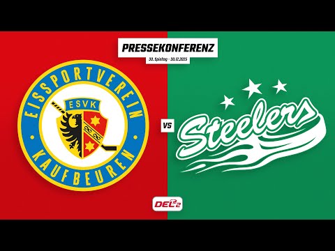 Pressekonferenz 30. Spieltag | ESV Kaufbeuren - Bietigheim Steelers