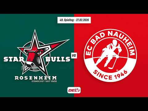 49. Spieltag DEL2 | Starbulls Rosenheim vs. EC Bad Nauheim | Game Highlights