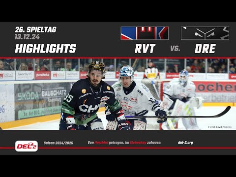 Game Highlights Spieltag 26: Ravensburg Towerstars vs. Dresdner Eislöwen