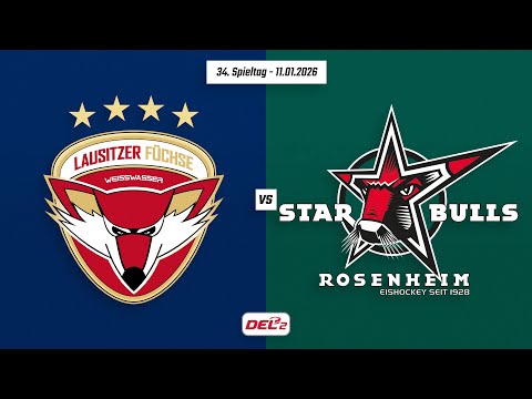 34. Spieltag DEL2 | Lausitzer Füchse vs. Starbulls Rosenheim | Game Highlights