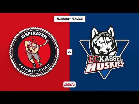 16. Spieltag DEL2 | Eispiraten Crimmitschau vs. EC Kassel Huskies | Game Highlights