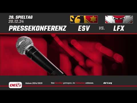Pressekonferenz Spieltag 28: ESV Kaufbeuren vs. Lausitzer Füchse