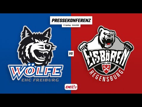 Pressekonferenz 12. Spieltag | EHC Freiburg - Eisbären Regensburg