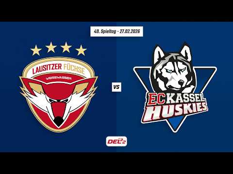 49. Spieltag DEL2 | Lausitzer Füchse vs. EC Kassel Huskies | Game Highlights