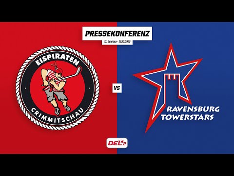 Pressekonferenz 12. Spieltag | Eispiraten Crimmitschau - Ravensburg Towerstars