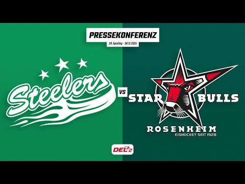 Pressekonferenz 29. Spieltag | Bietigheim Steelers - Starbulls Rosenheim