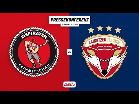 Pressekonferenz 29. Spieltag | Eispiraten Crimmitschau - Lausitzer Füchse