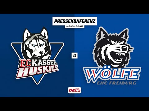 Pressekonferenz 34. Spieltag | EC Kassel Huskies gegen EHC Freiburg