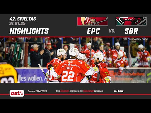 DEL2 Game Highlights Spieltag 42: Eispiraten Crimmitschau vs. Starbulls Rosenheim