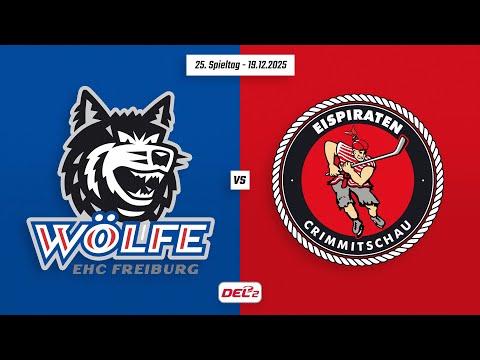 25. Spieltag DEL2 | EHC Freiburg vs. Eispiraten Crimmitschau | Game Highlights