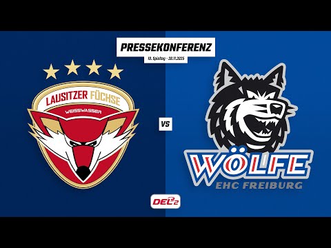 Pressekonferenz 19. Spieltag | Lausitzer Füchse - EHC Freiburg