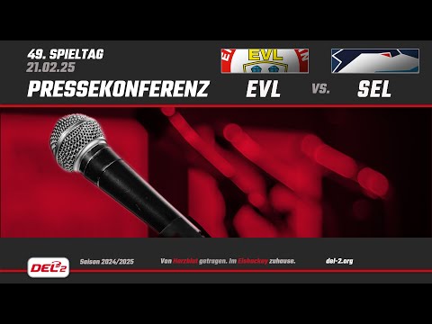 DEL2 Pressekonferenz Spieltag 49: EV Landshut vs. Selber Wölfe