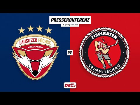 Pressekonferenz 15. Spieltag | Lausitzer Füchse - Eispiraten Crimmitschau