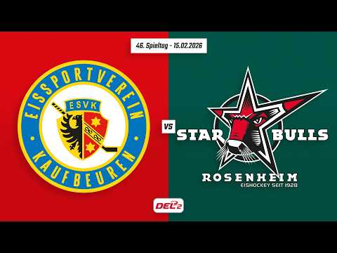 46. Spieltag DEL2 | ESV Kaufbeuren vs. Starbulls Rosenheim | Game Highlights