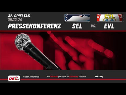 DEL2 Pressekonferenz Spieltag 32: Selber Wölfe vs. EV Landshut