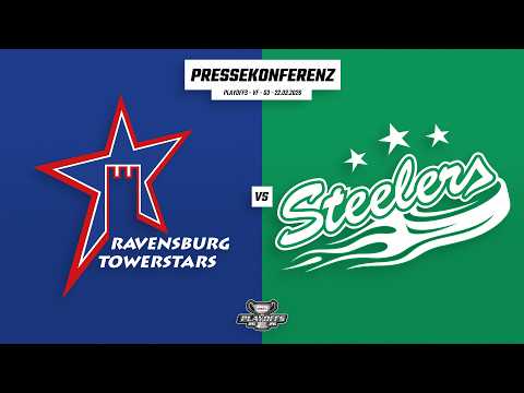 Pressekonferenz DEL2-Playoffs | Viertelfinale | Ravensburg Towerstars - Bietigheim Steelers
