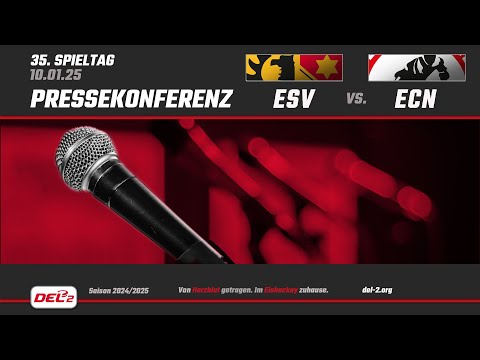 DEL2 Pressekonferenz Spieltag 35: ESV Kaufbeuren vs. EC Bad Nauheim