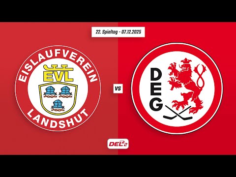 22. Spieltag DEL2 | EV Landshut vs. Düsseldorfer EG | Game Highlights