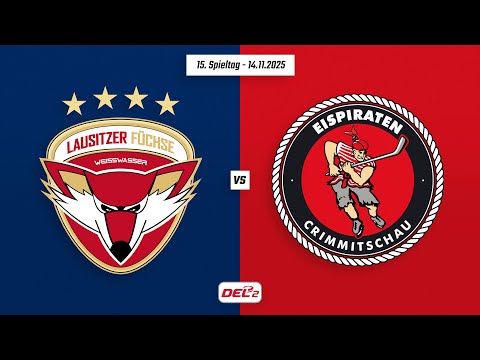 15. Spieltag DEL2 | Lausitzer Füchse vs. Eispiraten Crimmitschau | Game Highlights