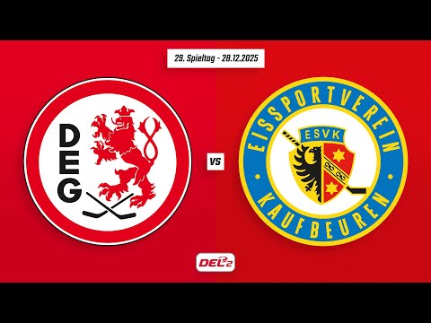29. Spieltag DEL2 | Düsseldorfer EG vs. ESV Kaufbeuren | Game Highlights