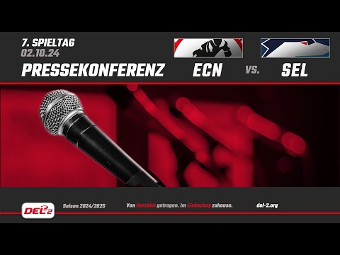 Pressekonferenz Spieltag 7:  EC Bad Nauheim vs. Selber Wölfe