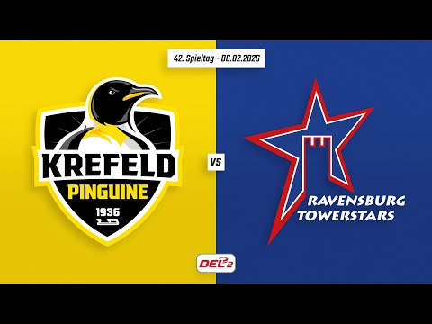 42. Spieltag DEL2 | Krefeld Pinguine vs. Ravensburg Towerstars | Game Highlights