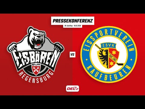 Pressekonferenz 36. Spieltag | Eisbären Regensburg - ESV Kaufbeuren