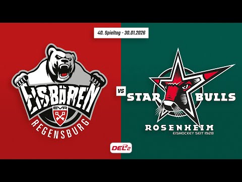 40. Spieltag DEL2 | Eisbären Regensburg vs. Starbulls Rosenheim | Game Highlights