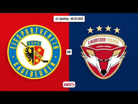 42. Spieltag DEL2 | ESV Kaufbeuren vs. Lausitzer Füchse | Game Highlights