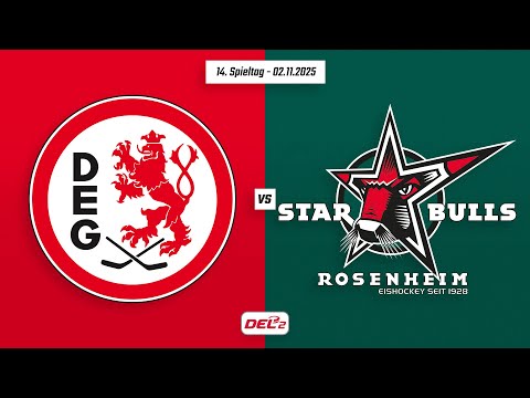 14. Spieltag DEL2 | Düsseldorfer EG vs. Starbulls Rosenheim | Game Highlights