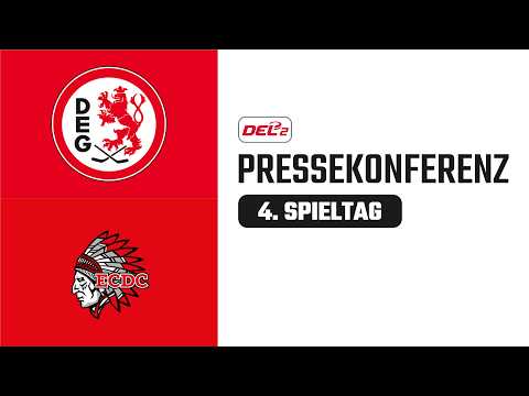 Pressekonferenz 4. Spieltag | Düsseldorfer EG vs. ECDC Memmingen Indians | DEL2 Saison 2026/27