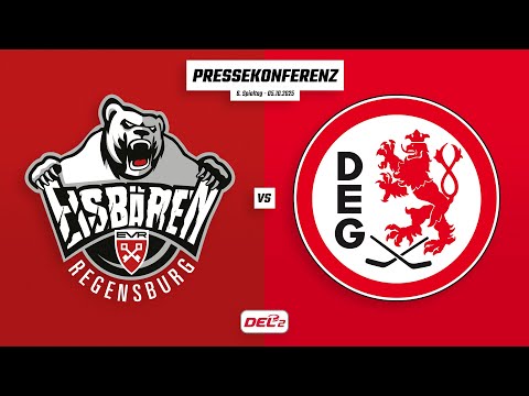 Pressekonferenz 6. Spieltag | Eisbären Regensburg - Düsseldorfer EG