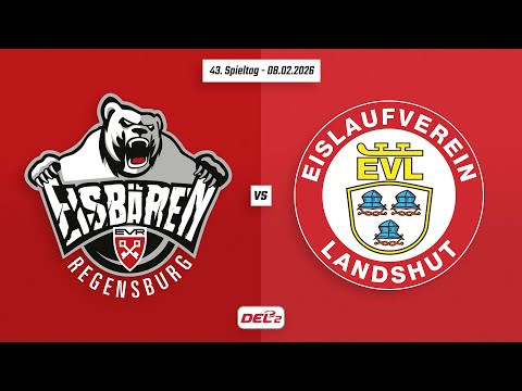 43. Spieltag DEL2 | Eisbären Regensburg vs. EV Landshut | Game Highlights