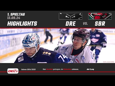 Game Highlights Spieltag 1: Dresdner Eislöwen vs. Starbulls Rosenheim