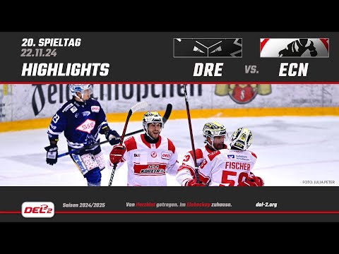 Game Highlights Spieltag 20: Dresdner Eislöwen vs. EC Bad Nauheim