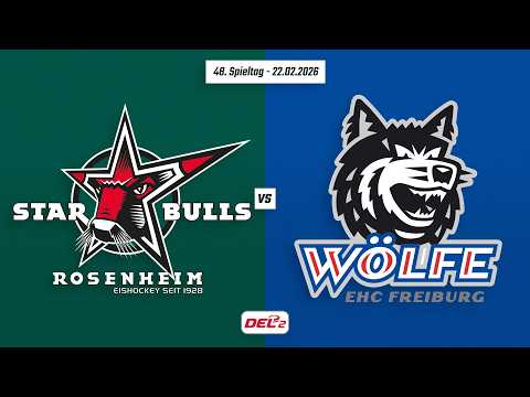 48. Spieltag DEL2 | Starbulls Rosenheim vs. EHC Freiburg | Game Highlights