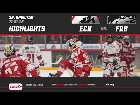 DEL2 Game Highlights Spieltag 39: EC Bad Nauheim vs. EHC Freiburg