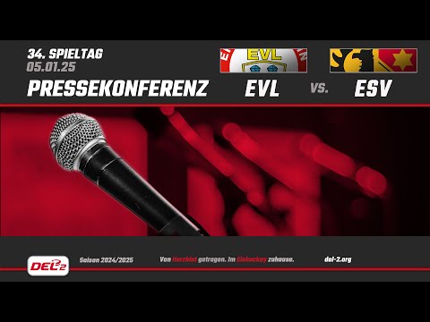 DEL2 Pressekonferenz Spieltag 34: EV Landshut vs. ESV Kaufbeuren