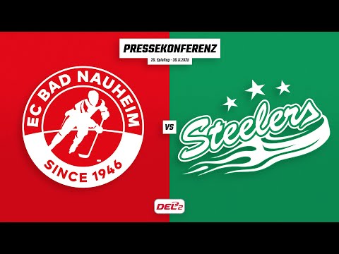 Pressekonferenz 20. Spieltag | EC Bad Nauheim - Bietigheim Steelers