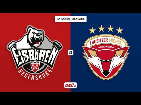 32. Spieltag DEL2 | Eisbären Regensburg vs. Lausitzer Füchse | Game Highlights