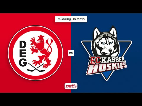 28. Spieltag DEL2 | Düsseldorfer EG vs. EC Kassel Huskies | Game Highlights